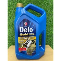 [ HÀNG CHÍNH HÃNG ] Dầu Nhớt Caltex Delo Gold Ultra SAE 20W-50 CI-4 (5Lít) 20w50