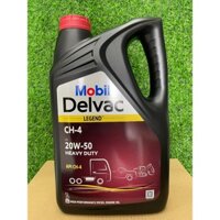 [ HÀNG CHÍNH HÃNG ] Dầu nhớt động cơ xe tải Mobil Delvac Super 20W-50 (5 Lít)