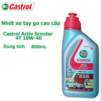 [ Hàng Chính Hãng ] Dầu nhớt xe tay ga Castrol Activ Scooter 10W40 4T 800ml