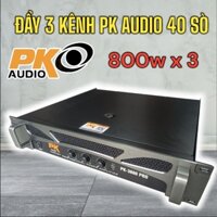 [ HÀNG CHÍNH HÃNG ] Đẩy 3 Kênh Pk Acoustic 3800 Pro