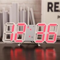 [ HÀNG CHÍNH HÃNG ] Đồng hồ LED 3D treo tường, để bàn thông minh Smart Clock