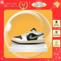 [ Hàng chính hãng ] Giày Jordan 1 Low Jade Smoke, Giày JD1 cổ thấp nam nữ full box