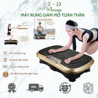 [ HÀNG CHÍNH HÃNG ] Máy Rung Lắc Toàn Thân Giảm Béo Hiệu Quả - Thiết Bị Giảm Cân, Máy Tập Giảm Mỡ Bụng - Kết Nối Ng