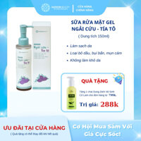 [ Hàng chính hãng] Sữa rửa mặt gel ngải cứu- tía tô - Dung tích 150ml