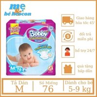 [ Hàng Chính Hãng ] Tả Dán Bobby Siêu Thấm M76 Miếng + Đệm Thun Thấm Mồ Hôi + Mevabeheocon123