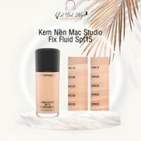 ( Hàng Chính Hãng Tem Công Ty ) Kem Nền MAC Studio Fix Fluid Spf 15.