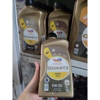 [ HÀNG CHÍNH HÃNG TOTAL ] Dầu nhớt Total Quartz INEO MC3 5w30 Dùng cho máy xăng và máy dầu (1 Lít)