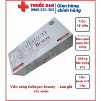 ✅ (HÀNG CHÍNH HÃNG ) VIÊN UỐNG ĐẸP DA COLLAGEN BEAUTY - Hộp 45 viên - Tăng KEM MỤN VÀ THÂM.