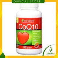 💎[ HÀNG CHÍNH HÃNG ] Viên Uống Trunature CoQ10 100mg  Của Mỹ chai 250 viên [ HOT SALE ]⚡