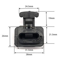 ( Hàng chính hãng)Nút chốt cài / kẹp nhựa băng ghế sau honda civic ,Chung nhiều dòng xe