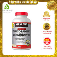 [ Hàng chính hãng]Viên Uống Bổ Khớp Kirkland Glucosamine 1500mg Chondroitin 1200mg 220 Viên