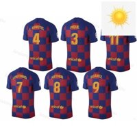 [ hàng chuẩn] Áo Barcelona sân nhà Thái Lan AAA 19/20  Size S-XXXL Thêm tên và bản vá áo bóng đá quần áo đá bóng