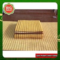 [ Hàng chuẩn ] Chiếu trúc Thái Lan hạt vàng 1m5 1m6 1m8 2m2 cao cấp hạt hồ lô không viền