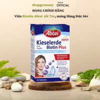 ( hàng chuẩn) VIÊN ABTEI BIOTIN, SILICA, KIESELERDE & KẼM, VITAMIN C HỖ TRỢ TÓC, MÓNG