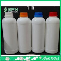 ✅[ HÀNG CÓ SẴN ] Combo 10 chai nhựa trắng 1 Lít nắp vặn to HDPE giá tốt