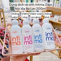 [ HÀNG CÓ SẴN] Dung dịch vệ sinh phụ nữ Intima Ziaja 200ml