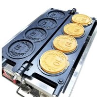 🍰 [**HÀNG CÓ SẴN**] Máy Làm Bánh Đồng Xu Phô Mai 10 Won Hàn Quốc - Sáng Tạo Bánh Phô Mai Tại Nhà, Khuôn 3c, 4c