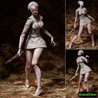 ( HÀNG CÓ SẴN ) MÔ HÌNH BUBBLE HEAD NURSE SILENT HILL 2 figma SP-061 CỬ ĐỘNG ĐƯỢC 15cm