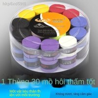 ✁ ஐ [Hàng có sẵn/Ảnh thật]۩30 cái 1 thùng, keo tay điểm áp lực nổi bề mặt, vợt cầu lông, tennis, súng cao su quấn đai th