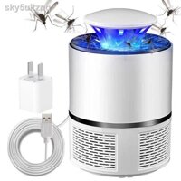 ❀ [Hàng có sẵn/Ảnh thật]Thuốc diệt muỗi hộ gia đình em bé phụ nữ mang thai câm máy đuổi usb vật lý điện đèn khôn ngoan