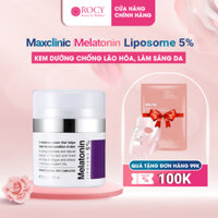 [ HÀNG CÔNG TY] Kem dưỡng Melatonin 5% MAXCLINIC 50g giảm nám mờ thâm ngăn ngừa lão hóa