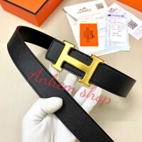 ( Hàng đẹp) Dây nịt nam chữ H/ Dây lưng nam cao cấp bản 3.8