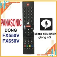 [ HÃNG ] Điều khiển TV PANASONIC Có  Giọng Nói Androi TV FX550V FX650V - Remote TV Panasonic Smart Micro