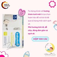 [ Hàng Đức ] Bịch đựng bỉm/tã dơ ngăn mùi Babylove - hộp 100 cái