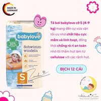 [ Hàng Đức ] Bỉm bơi Babylove Đức cho bé đủ size S(4-9kg),M(7-13kg),L(12-20kg)
