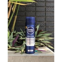 [ HÀNG ĐỨC ] Bọt cạo râu Nivea Men Rasierschaum Protect & Care, 200 ml