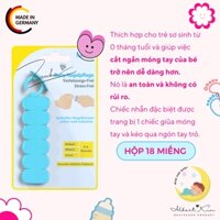 [ Hàng Đức ] Dụng cụ dũa móng tay cho bé Bebon, nhựa BPA free an toàn cho sức khỏe, cực kì an toàn và dễ sử dụng