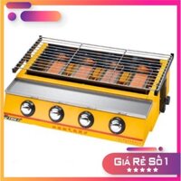 [ Hàng ETON Chính Hãng ]- Bếp Nướng Gas 4 Họng Ngắn ( ET-K222)