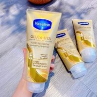 ( HÀNG GIẢM GIÁ ) Sữa dưỡng thể Vaseline Healthy Bright Gluta-hya 10X Flawless Glow 330ml