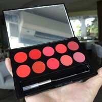 [ HÀNG HIẾM MÀU ĐẸP] DATE MỚI - BẢNG SON OHUI 10 MÀU TÔNG ĐẸP