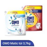 ( HANG HOT ) (HP123)   Nước giặt Omo 3.7kg cửa trên  NTM94