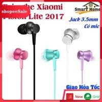 [ Hàng Hot ] Tai nghe có dây có mic Xiaomi Piston lite 2017 Dây tròn, tai nghe lọc âm đa tầng trải nghiệm âm thanh châ