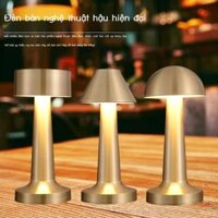 ❉ (HÀNG HOT)Nhỏ Đèn Ngủ Led Quầy Bar Rõ Ràng Thanh Đèn Sạc Để Bàn Retro Đèn Bàn Cảm Ứng Đơn Giản Bầu Không Khí Trang Trí