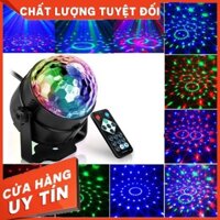 [ Hàng loại 1 ] Đèn LED xoay 7 màu vũ trường cảm ứng nhạc mini