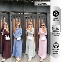 [ Hàng Loại 1]Áo chống nắng nữ toàn thân 2 lớp dáng dài, váy chống nắng áo choàng liền thân vải cao cấp- Lovito fashion