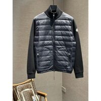[ Hàng Mới 2025 ] Áo khoác phao Moncler Đen phối tay len LA VTN