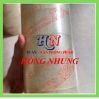 [ Hàng Mới] Cây 6 Cuộn Băng Keo 5f 100y Trong Đục Dán Thùng Loại 1.2 kg Băng Kéo Dính Chắc Bền