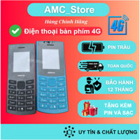 ( HÀNG MỚI ) ĐIỆN THOẠI NOKIA 105 BẢN 2SIM 4G CÓ HỘP ( KÈM PIN + SẠC ), Loa To Sóng Khỏe, B.Hành 12 Tháng.