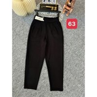 { Hàng mới } Quần Baggy Nữ Cạp Chun Mềm Mịn Chất Liệu Vải Mỳ Gạo Nhật - Women, Pants