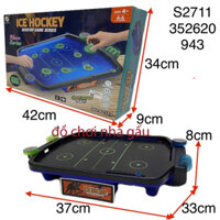 ( Hàng mới về) Bàn chơi khúc quân cầu khúc côn cầu hockey và bi lăc 2in1 Loại lớn) như trong siêu thị