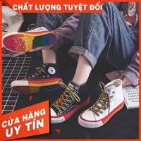 [ Hàng Mới Về ]Giày nữ,giày học sinh giá rẻ đế sắc màu siêu xinh[ Sẵn]