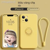 ☑ ✕ [HÀNG MỚI VỀ]▨Apple 12 Ốp lưng silicon lỏng iPhone13pro Ring 11 Chống rơi XsmaxR Full Cover 8p 6