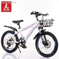 ❣ [HÀNG MỚI VỀ]Xe đạp trẻ em Phoenix tốc độ thay đổi giảm xóc phanh đĩa trẻ em trung và lớn học sinh nam nữ đạp xe địa h