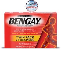 [ Hàng Mỹ ] Kem xoa bóp 🌟 BENGAY 🌟 giảm đauGiảm các cơn đ.au nhức nhẹ của cơ bắp Đau lưng nhẹ -Viêm khớp -Căng cơ