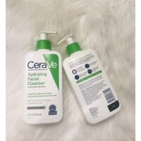 [ Hàng Mỹ] Sữa rửa mặt Cerave Foaming Cleanser da thường for Normal to dry skin