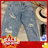 -Hàng nhập khẩu Quần jean nữ 🌸FREESHIP🌸 Jean Nữ Chất jean Co Dãn Nhẹ Mặc Thoải Mái Nhẹ Êm Không Lo Bai Nhão B7510 Liên